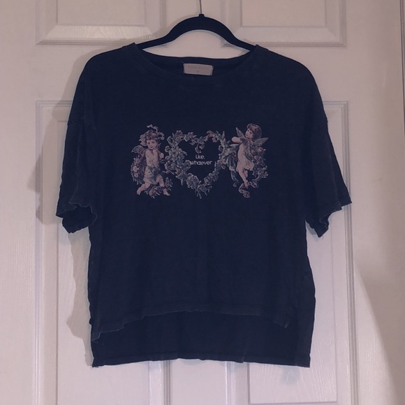 Two cropped top t-shirts - Picture 3 of 4